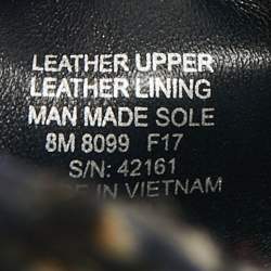 مملوكة مسبقًا Tory Burch Gemini Size 38 Navy Blue Calf Hair Loafers