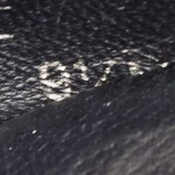 Pre Owned Tory Burch Reva Size 39.5 Beige/Dark Green Raffia and Leather Ballet Flats