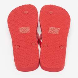 مملوكة مسبقًا Tory Burch Isidro Size 39 Red PVC Flip Flops