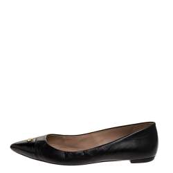 tory burch cap toe ballet flats