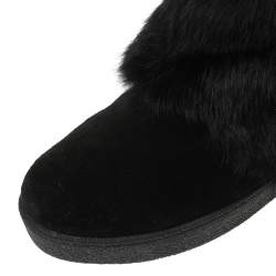 مملوكة مسبقًا خذاء بوت توري برش فرو وسويدي مقاس 38