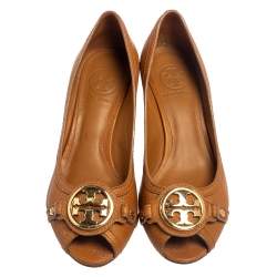 مملوكة مسبقًا صندل كعب روكي توري برش جلد بني مقاس 37