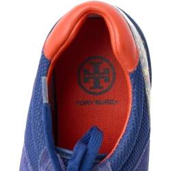 مملوكة مسبقًا حذاء رياضى تورى برش سوتوث شبك وسويدى متعدد الألوان مقاس 38.5