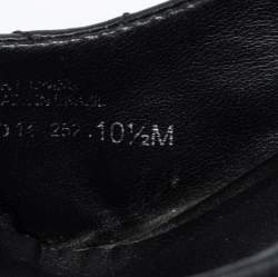 Pre Owned Tory Burch Black Quilted Leather Reva Wedge Pumps Size 41