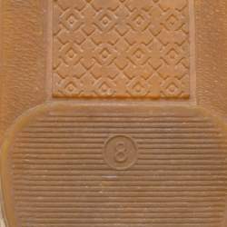 مملوكة مسبقًا حذاء فلات إسبارديل توري برش كانفاس بني/بيج مقاس 38.5