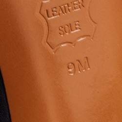 Pre Owned Tory Burch Black Leather Elizabeth Pumps Size 39