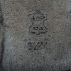 Pre Owned Tory Burch Blue Leather Thong Flats Size 38.5