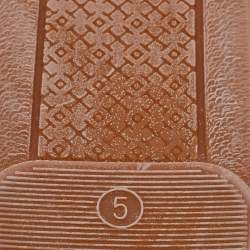 Pre Owned Tory Burch Light Beige Canvas Embellished Espadrille Flats Size 35