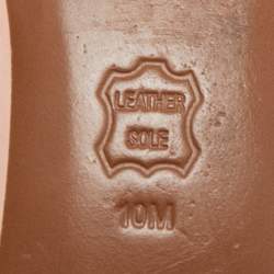 Pre Owned Tory Burch Pink Patent and Leather Caroline Ballet Flats Size 40