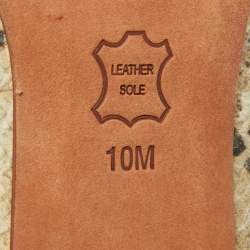 Pre Owned Tory Burch Beige/Black Python Embossed Leather Pumps Size 40