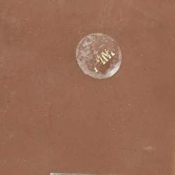 Pre Owned Tory Burch Navy Blue Lattice Leather Flat Thong Sandals Size 38