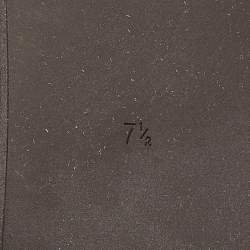 Pre Owned Tory Burch Beige Leather Ines Slide Sandals Size 38