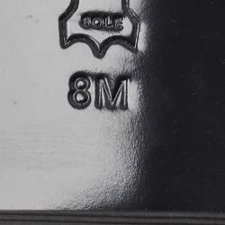 Pre Owned Tory Burch Black Sequins Carter Slide Flats Size 38