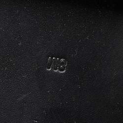 Pre Owned Tory Burch Black Leather Knee Length Boots Size 38.5