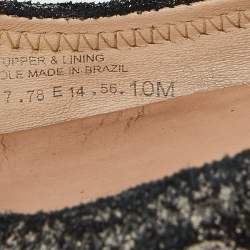 Tory Burch Printed Suede Luisa Micro Ballet Flats Size 40