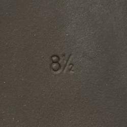 Pre Owned Tory Burch Beige Leather Benton Ballet Flats Size 39