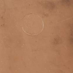 Pre Owned Tory Burch Brown Leather Miller Thong Flats Size 36.5