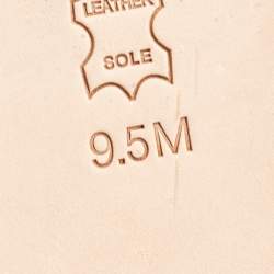 Pre Owned Tory Burch Peach Pink Leather Patos Disk Thong Flats Size 40