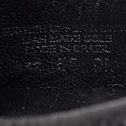 Pre Owned Tory Burch Black Leather Julianne Wedge Pumps Size 39.5