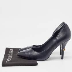 Tory Burch Navy Blue Pointed Toe Pumps Size 40.5