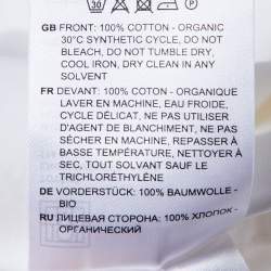 Toteme White Cotton Cargo Trousers XL