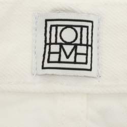 Toteme Off White Denim Twisted Seam Jeans 25/32