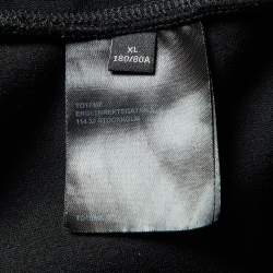 Toteme Black Jersey Zip Leggings XL 