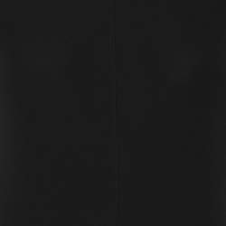 Toteme Black Fluid Jersey Short Sleeves Flared Maxi Dress XS