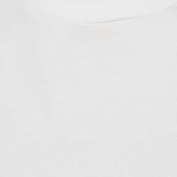 Toteme White Jersey Crewneck Tank Top M