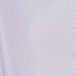 Toteme Purple Pinstripe Cotton Long Sleeve Shirt M