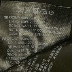 Pre Owned Toteme Black Silk Gathered Halter Neck Maxi Dress S