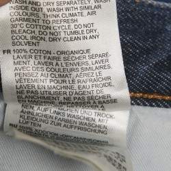 Pre Owned Toteme Blue Denim Classic Cut Denim Full Length Jeans S/Waist26"