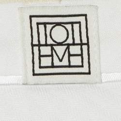 مملوكة مسبقًا Toteme Cream Crepe Pleated Trousers S/Waist 31"