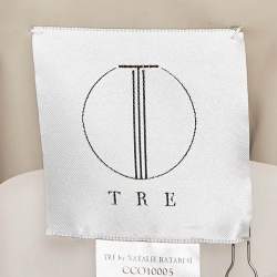 Pre Owned TRE by Natalie Ratabesi Grey Synthetic Pea Coat M