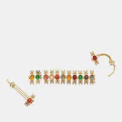 Aulerth x Tribe Amrapali Valley of flowers choker-cum-bracelet C1-22
