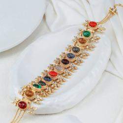 Aulerth x Tribe Amrapali Valley of flowers choker-cum-bracelet C1-22