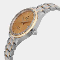 Tudor Gold 18k Yellow Gold Steel  Style 12303-0001 Automatic Women's Wristwatch 34mm