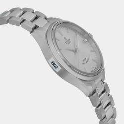 Tudor Black Diamond Stainless Steel Style Automatic Women's Wristwatch 34 mm