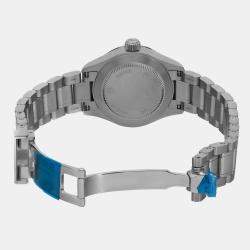 Tudor Black Diamond Stainless Steel Style 12100-0004 Automatic Women's Wristwatch 28 mm
