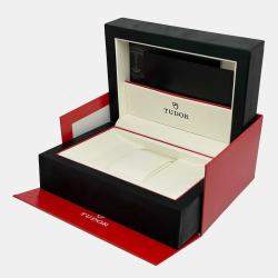 Pre Owned Tudor Silver Diamond Stainless Steel Style 12100-0003 Automatic Women's Wristwatch 28 mm