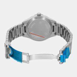 Tudor Silver Stainless Steel Style 12300-0001 Automatic Women's Wristwatch 34 mm 