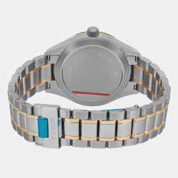 Tudor Champagne Diamond Yellow Gold Stainless Steel Style 12303-0004 Automatic Women's Wristwatch 34 mm 
