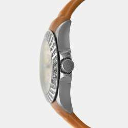 Pre Owned Tudor Prince Date 79430P Automatic Silver diamonds Stainless Steel Women's Wristwatch 39 mm