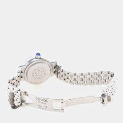 Pre Owned Tudor Claire de Rose 35200 Automatic Stainless Steel Diamond Women's Wristwatch 26mm