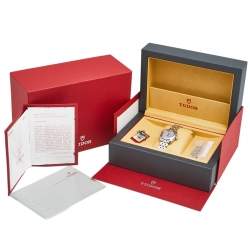 Tudor Silver Stainless Steel Classic 22010 Women's Wristwatch 28 mm