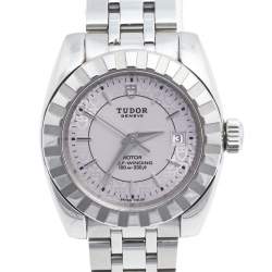 Tudor Silver Stainless Steel Classic 22010 Women's Wristwatch 28 mm