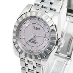 Tudor Silver Stainless Steel Classic 22010 Women's Wristwatch 28 mm