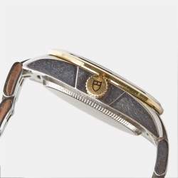 Tudor Champagne Diamond 18k Yellow Gold Stainless Steel Glamour 53003-0006 Women's Wristwatch 31 mm