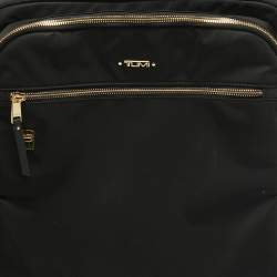 Pre Owned TUMI Black Nylon Osona Compact Carry-On Luggage