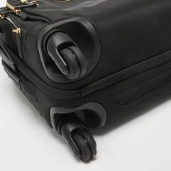 Pre Owned TUMI Black Nylon Osona Compact Carry-On Luggage